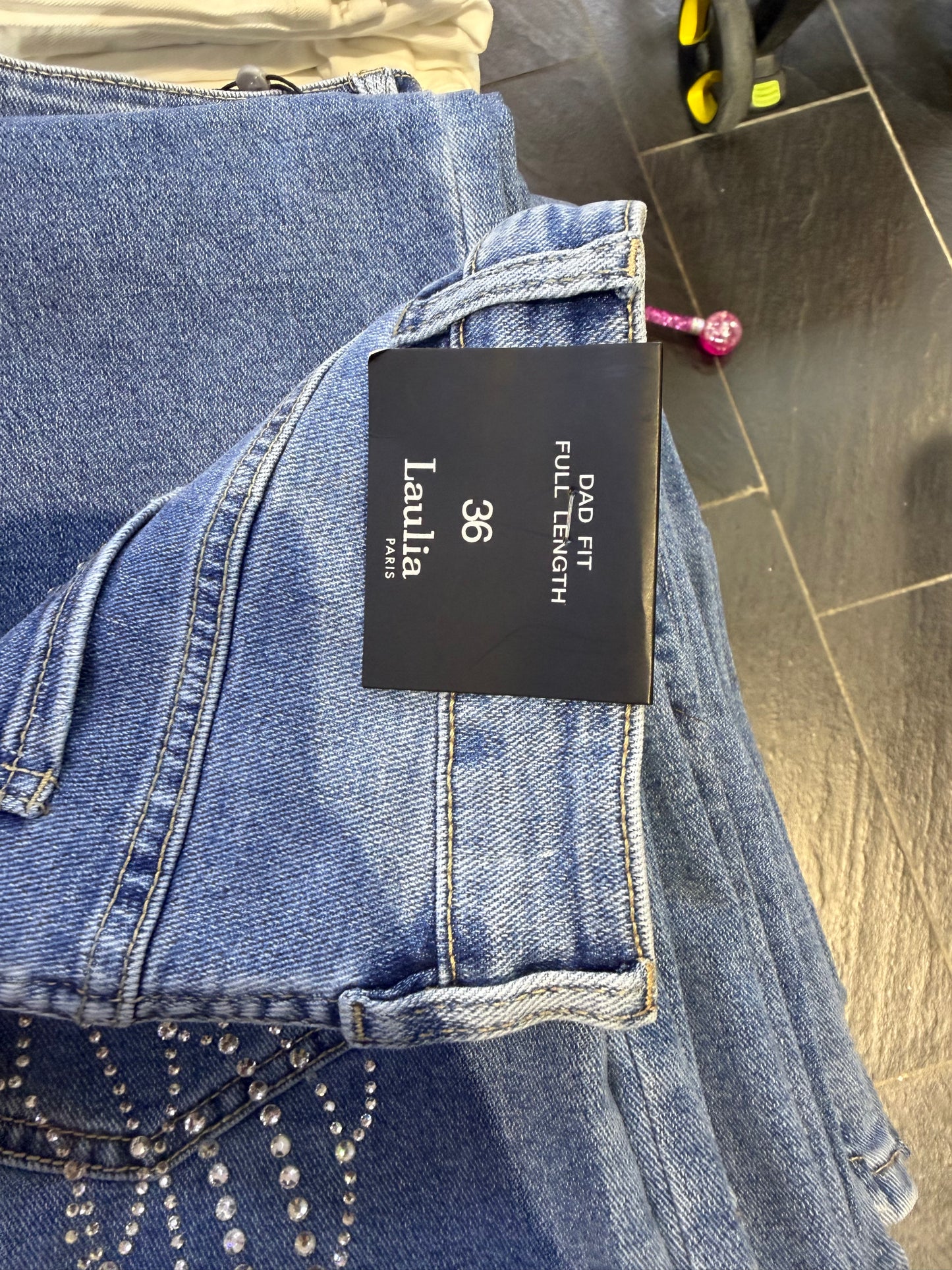 Jeans Angel Glitter