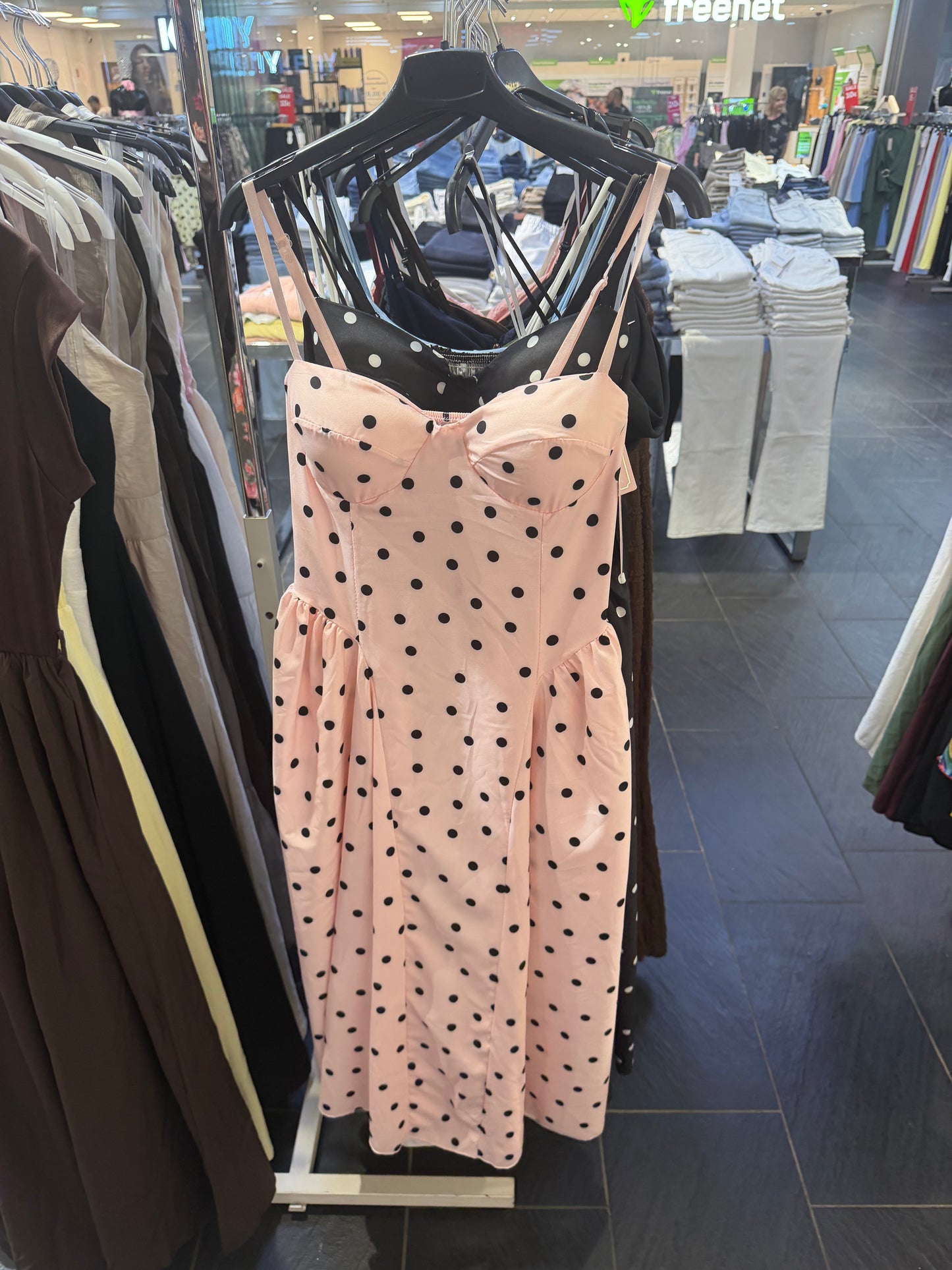 Sommerkleid mit Punkten