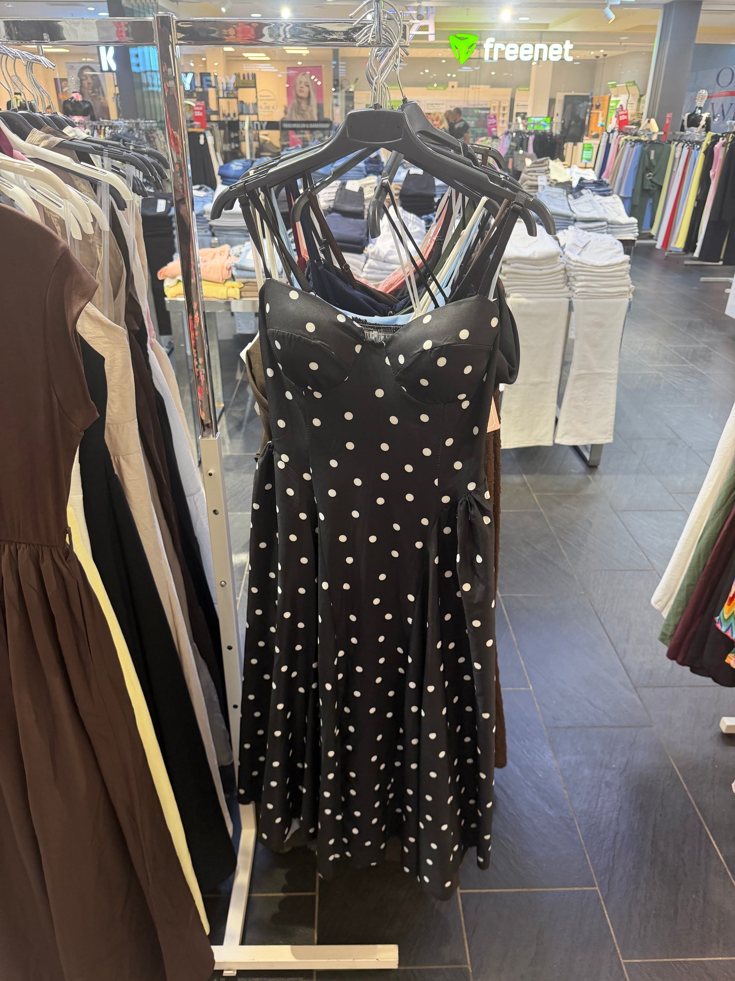 Sommerkleid mit Punkten